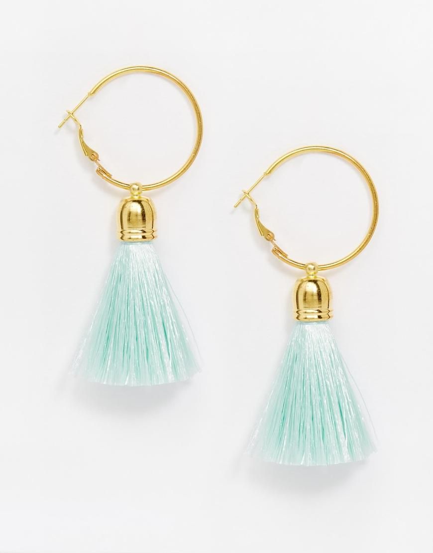 Pendientes de borlas Asos (21,99€)