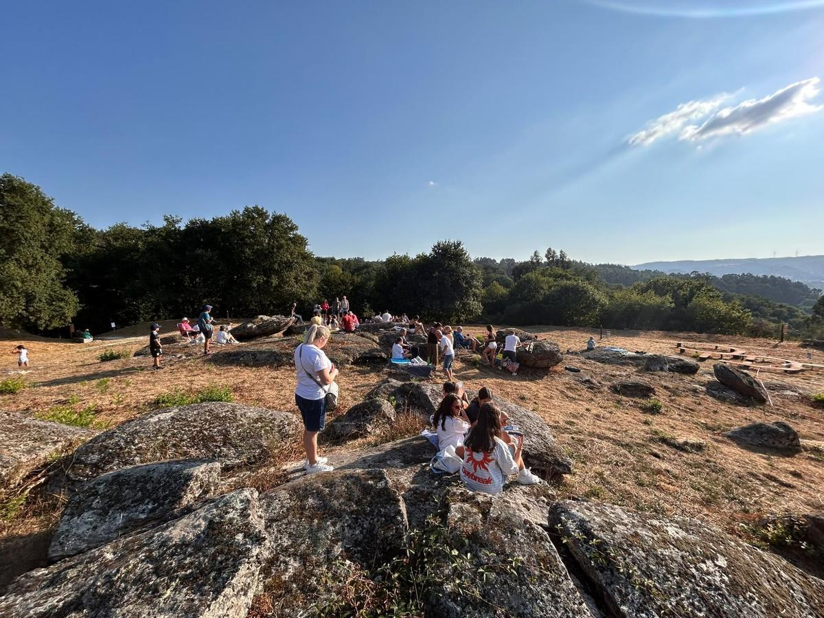El eclipse desde la comarca del Deza, en imágenes El eclipse desde la comarca del Deza, en imágenes