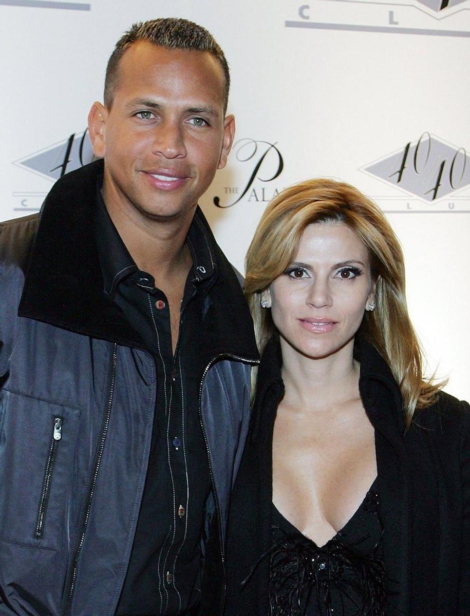 Cynthia Scurtis y Alex Rodríguez en 2007