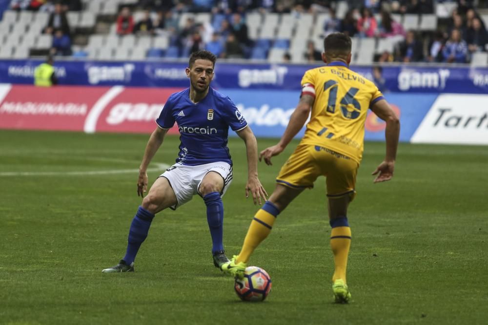 El partido entre el Real Oviedo y el Alcorcón, en imágenes