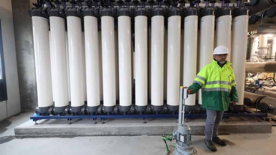 La nueva potabilizadora de Vigo multiplicará por 1.500 el filtrado del agua en marzo