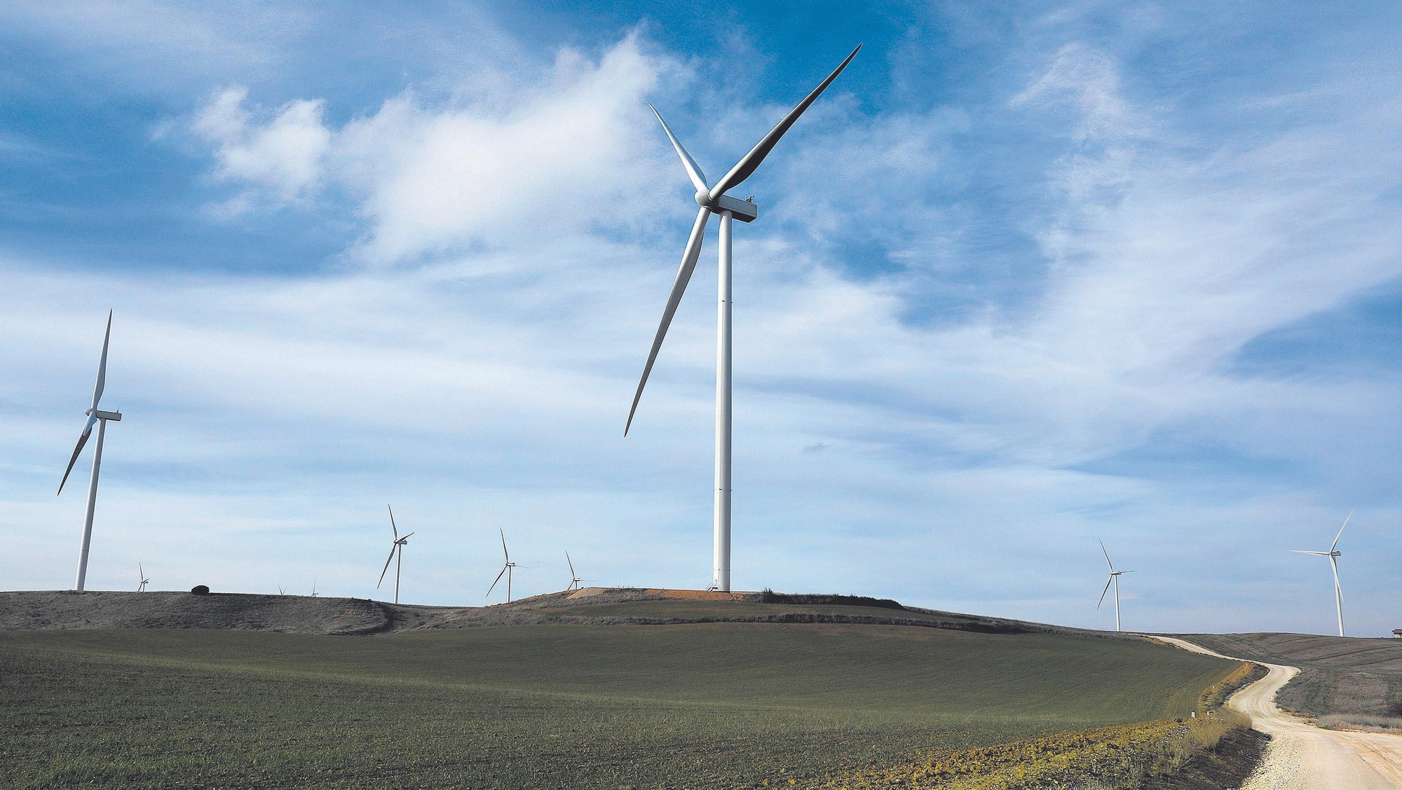 Primer parque eólico operativo de Capital Energy, en Castilla y León