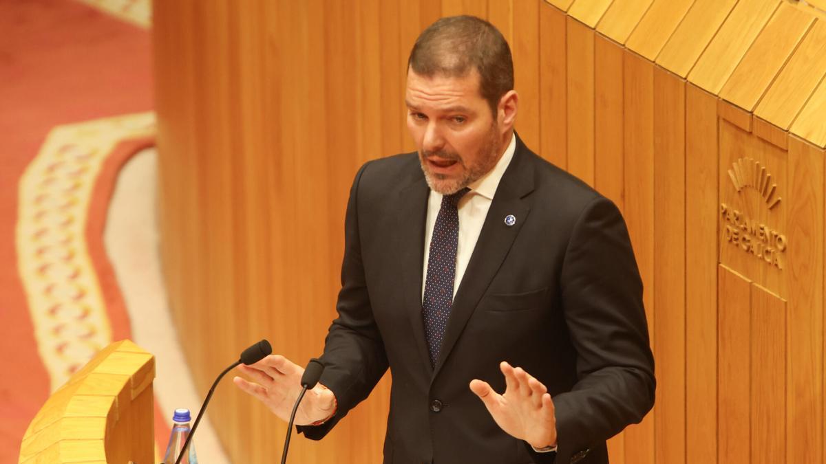 El conselleiro de Cultura, José López Campos