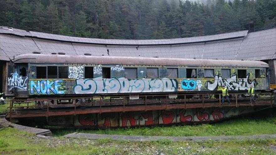 Comienzan las obras para adaptar la explanada de la estación de Canfranc