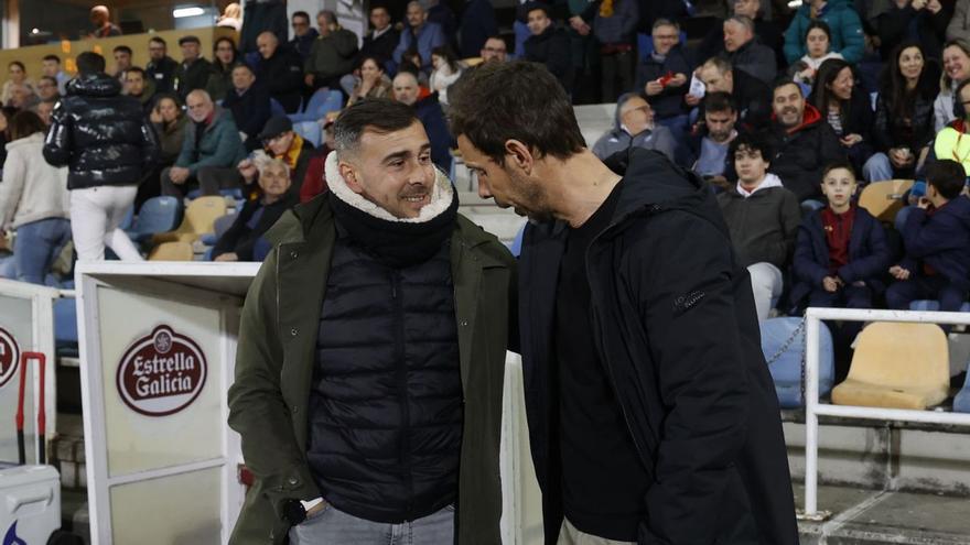 Yago Iglesias y Aitor Calle, en Pasarón.