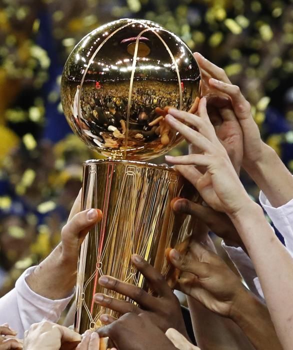 Los Warriors de Kevin Durant, campeones de la NBA