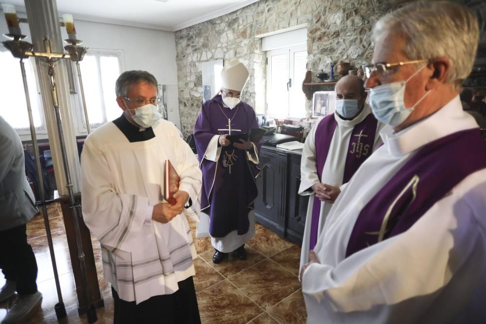 Funeral de José Manuel Feito, párroco de Miranda