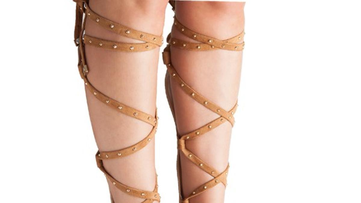 Este verano llevarás las sandalias de gladiador