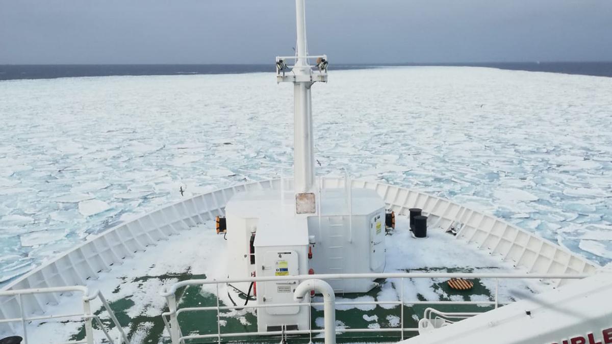 El Lodairo, cerca de las islas Svalvard, en Noruega