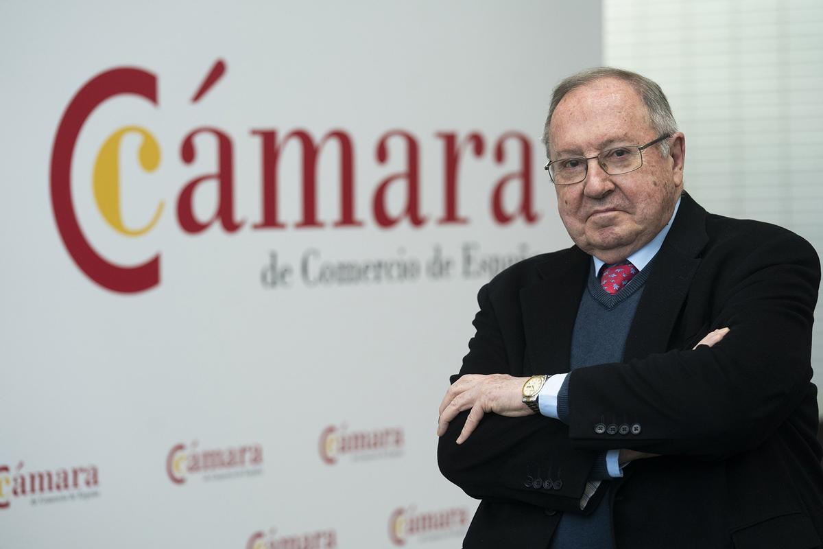Archivo - El presidente de la Cámara de Comercio de España, José Luis Bonet.