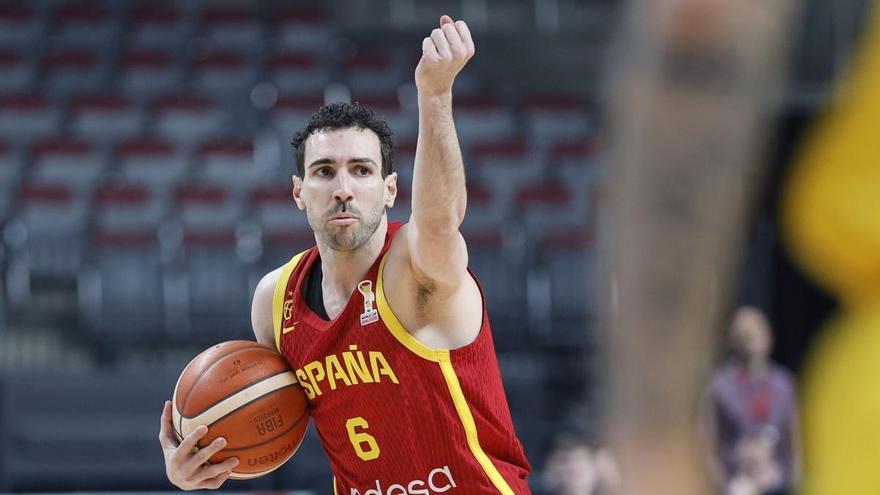 Els jugadors del Baxi Manresa impulsen la selecció espanyola a un triomf important contra Ucraïna (66-86)