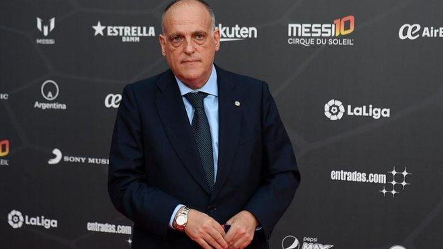 Tebas: la reelección en tiempos de crispación con Barça y Madrid