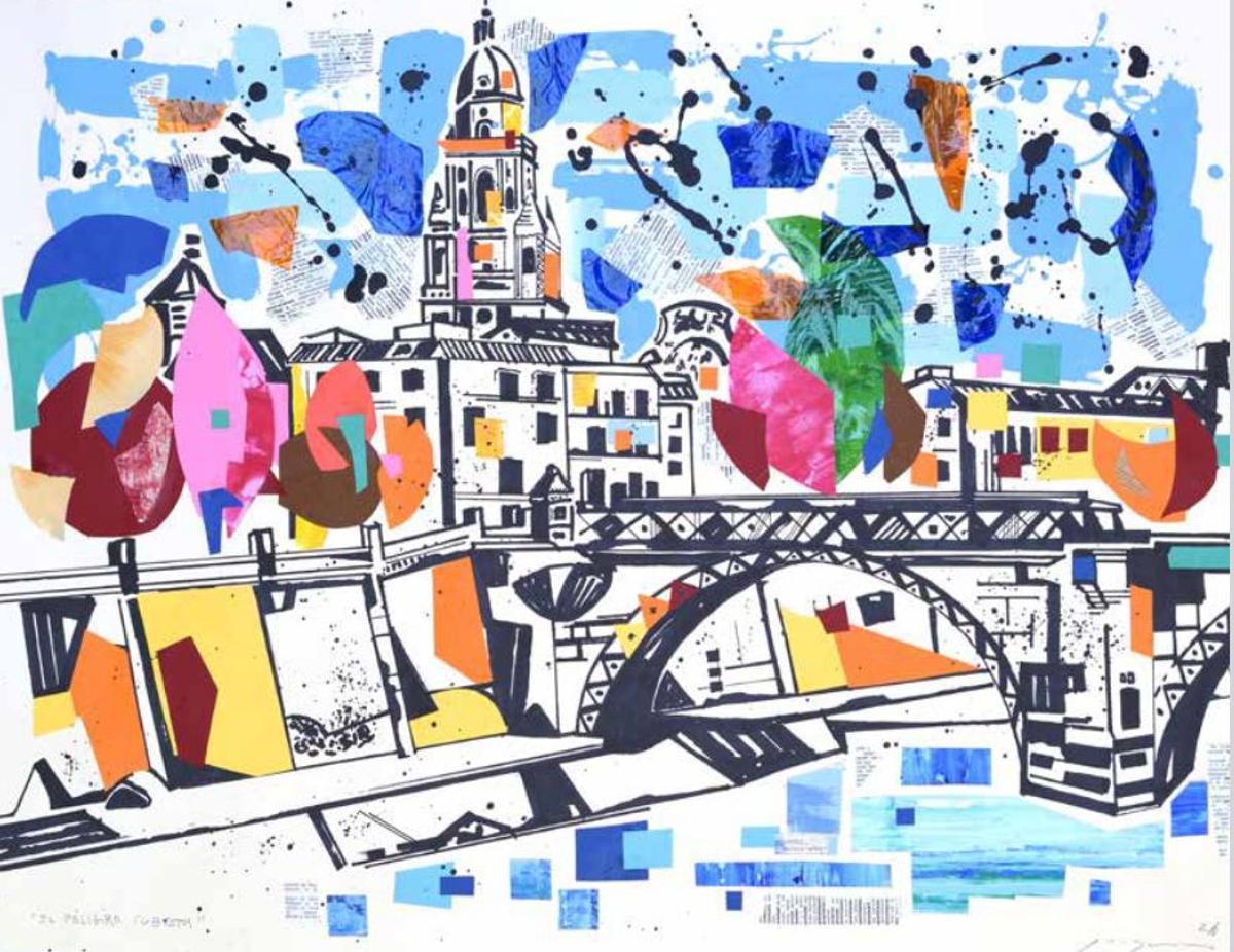 La obra 'El peligro cubista' de Joaquin Vera.