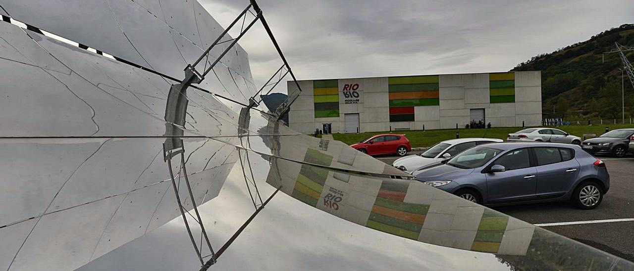 Equipo termosolar de Rioglass Solar en su factoría de Villallana (Lena). | Silveira