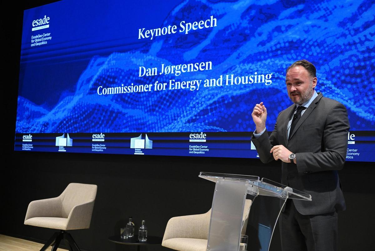 El comisario europeo de Energía, Dan Jorgensen.