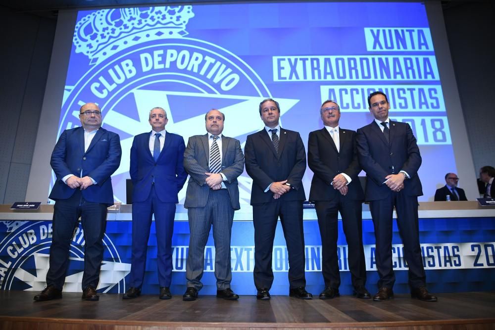 Tino Fernández, reelegido presidente del Deportivo