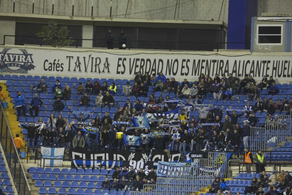 El Hércules llega vivo al Camp Nou