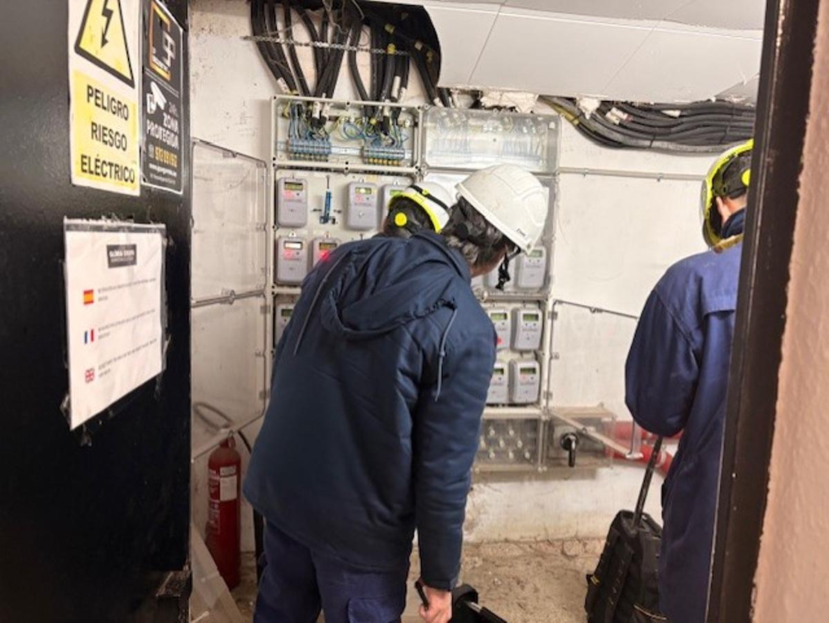 Un instant del dispositiu del Pla Kanpai a Empuriabrava.