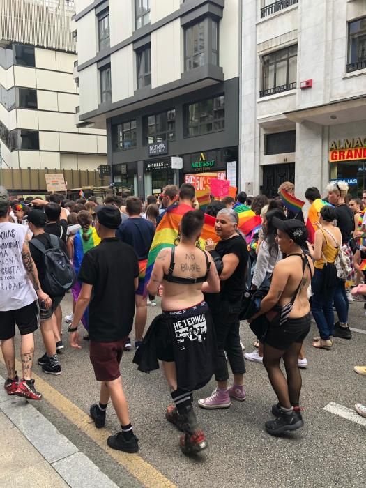 Oviedo sale a la calle para celebrar la fiesta del Día del Orgullo LGTB