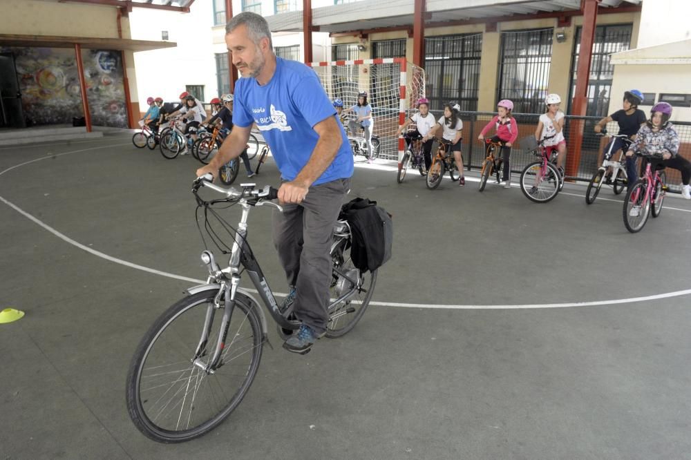 Fiesta de la Bici en el Colegio Concepción Arenal