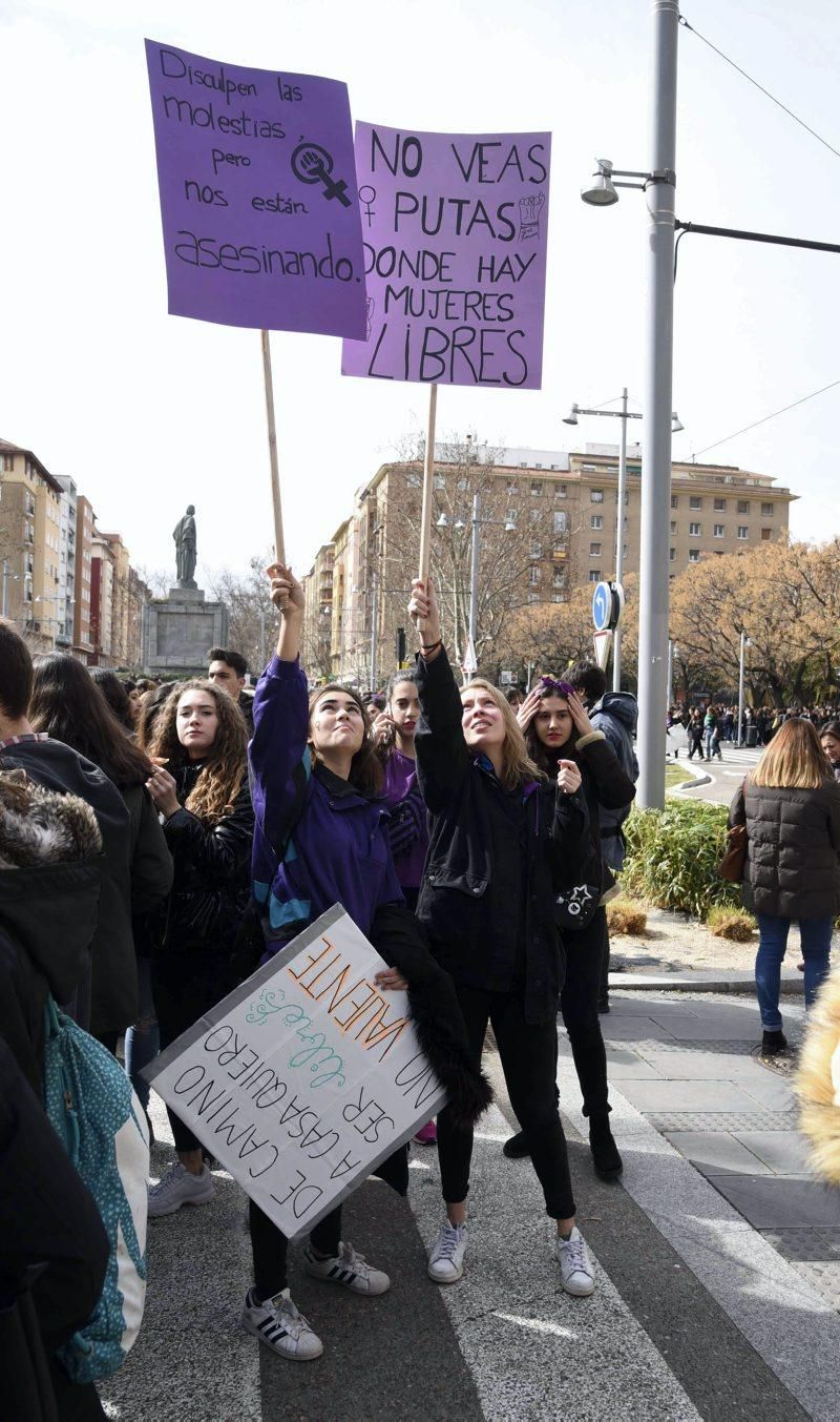 El Día Internacional de la Mujer en Zaragoza