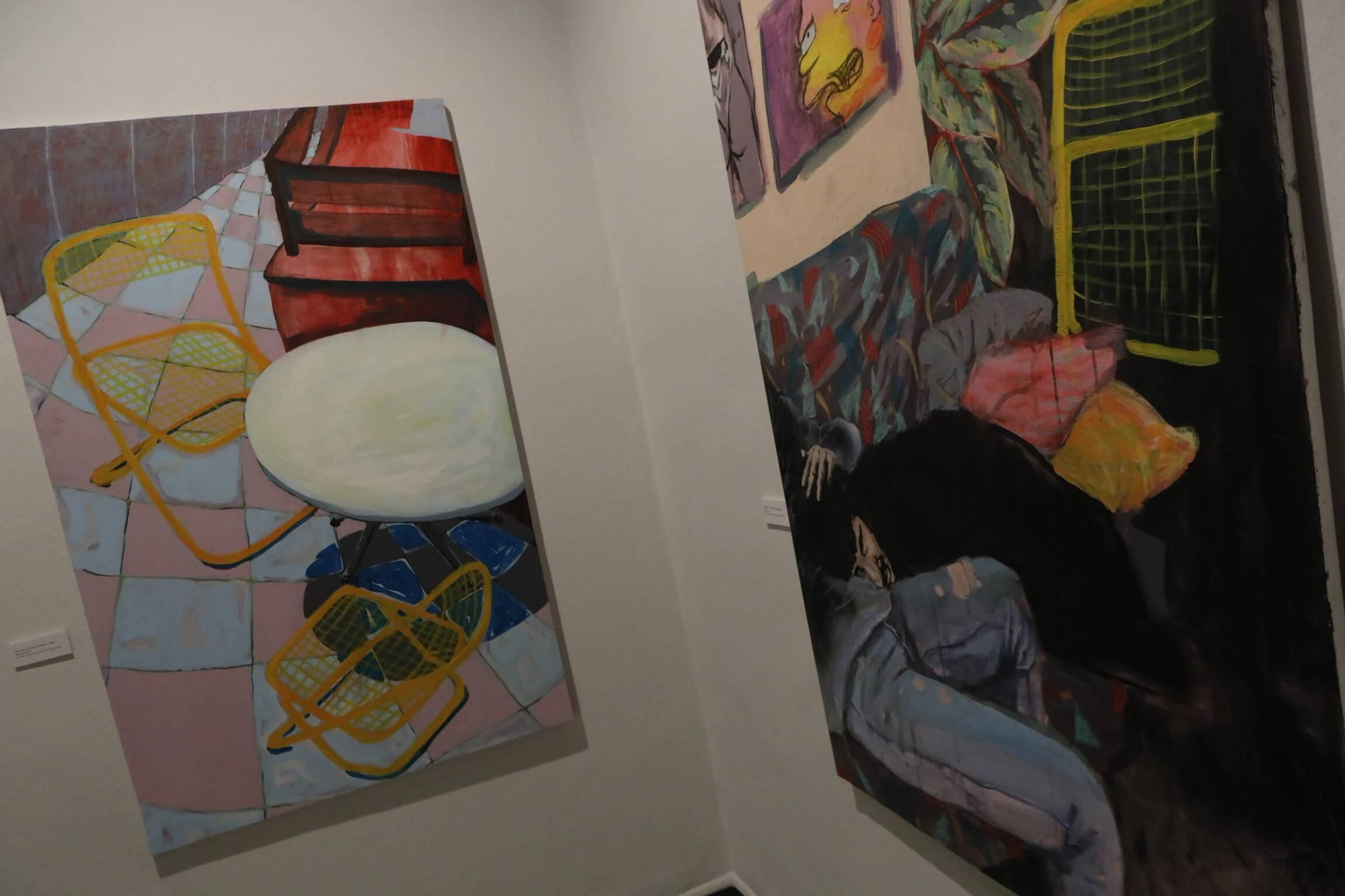 La presentación de la Muestra de Artes Plásticas en el Antiguo Instituto, en imágenes