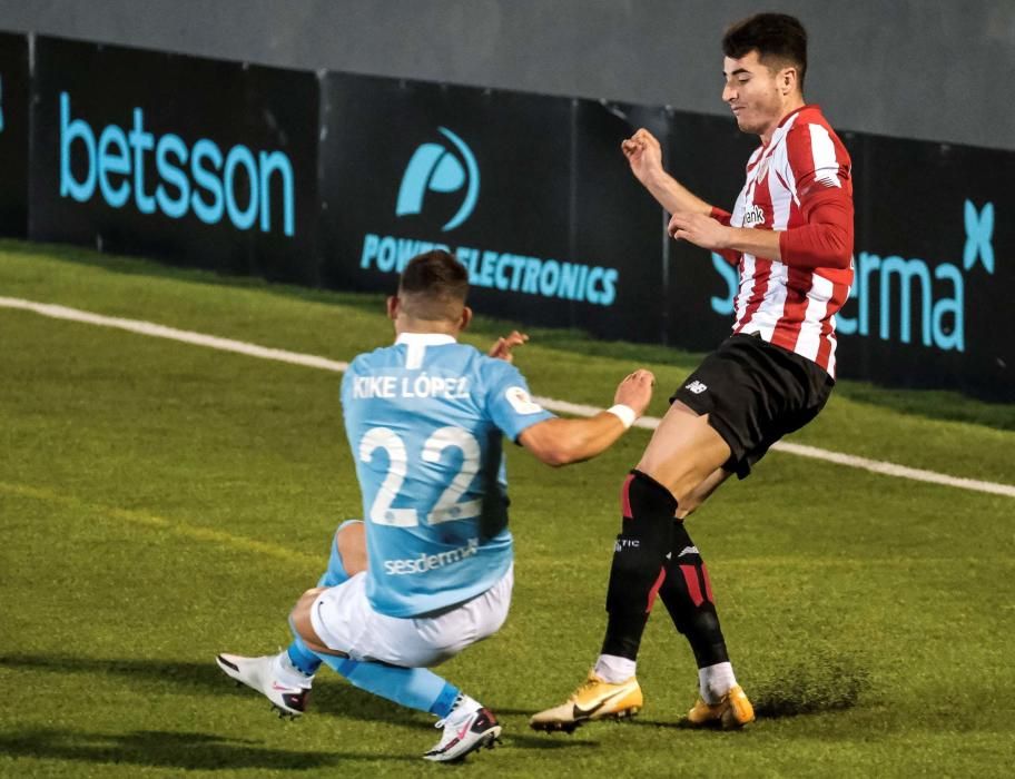 Partido de Copa del Rey entre UD Ibiza y Athletic Club