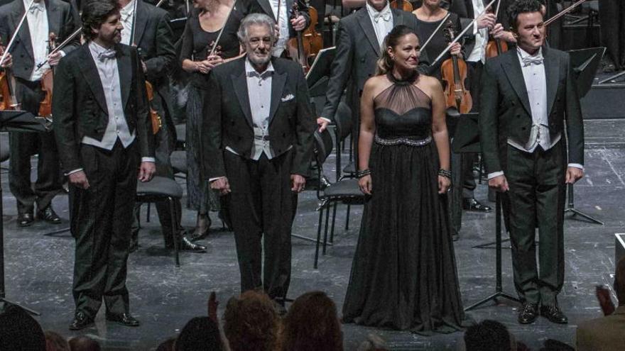 Plácido Domingo, ovacionado en Salzburgo.