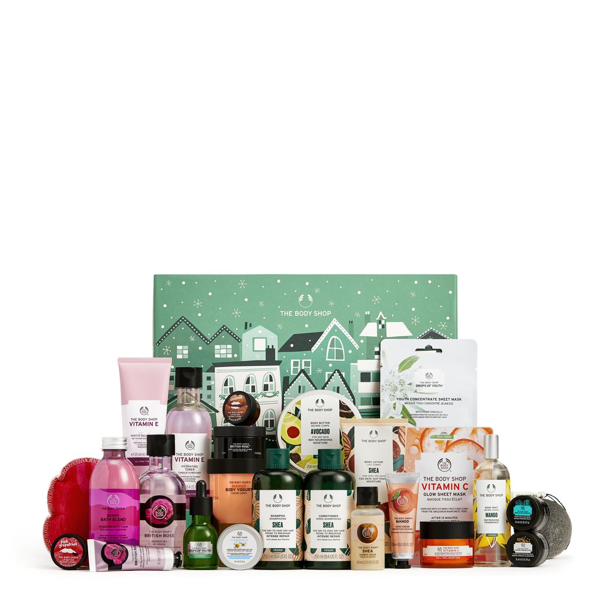 Productos incluidos en el calendario de Adviento Love & Joy