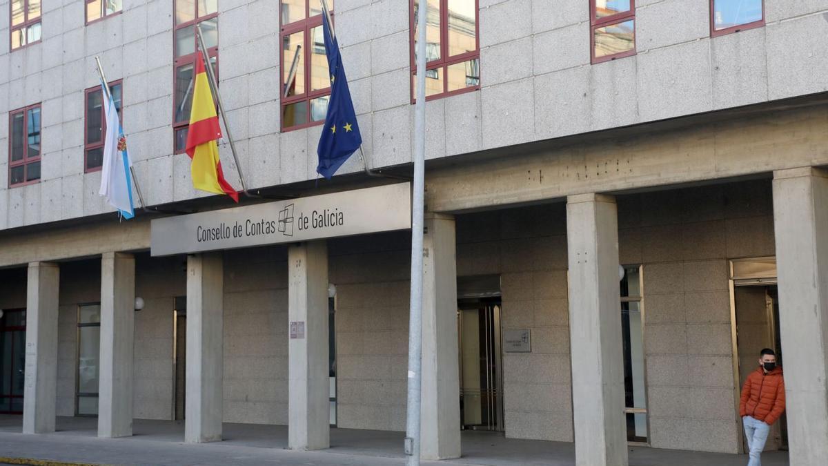 Sede del Consello de Contas, en Santiago.