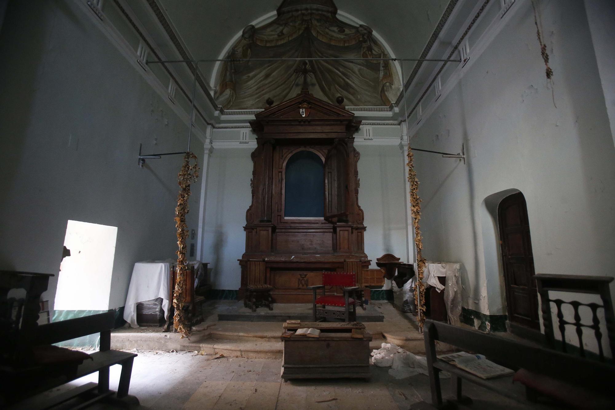 Así de deteriorado se encuentra el monasterio de Aguas Vivas (BIC)