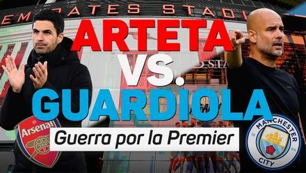 Arteta VS. Guardiola, guerra por la Premier