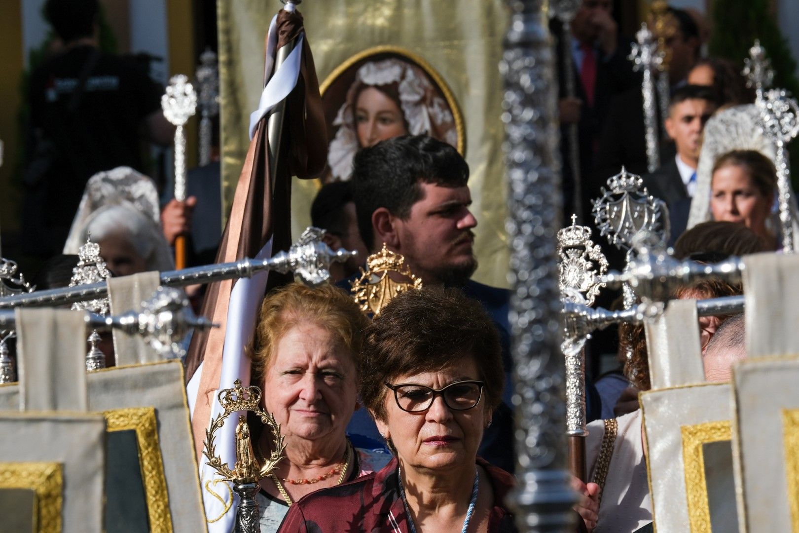 La Virgen del Rosario recorre El Palo