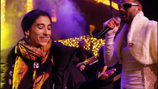 Carolina Yuste y El Gato con Jotas juntos en Guadalupe