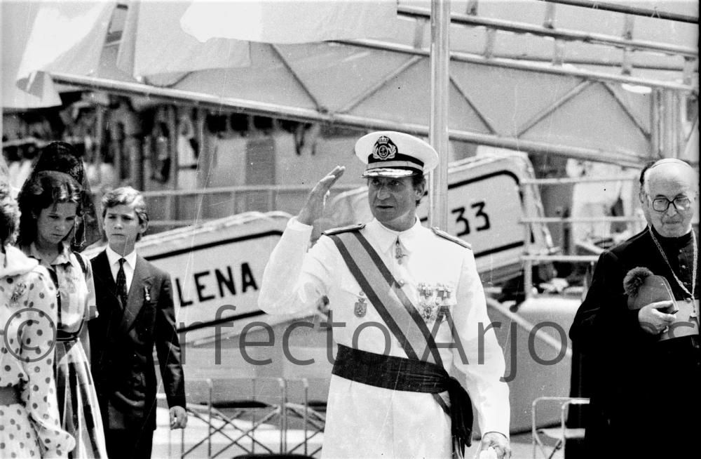 Así fueron la visitas del Rey emérito a la provincia de Alicante entre los años 60 y 80