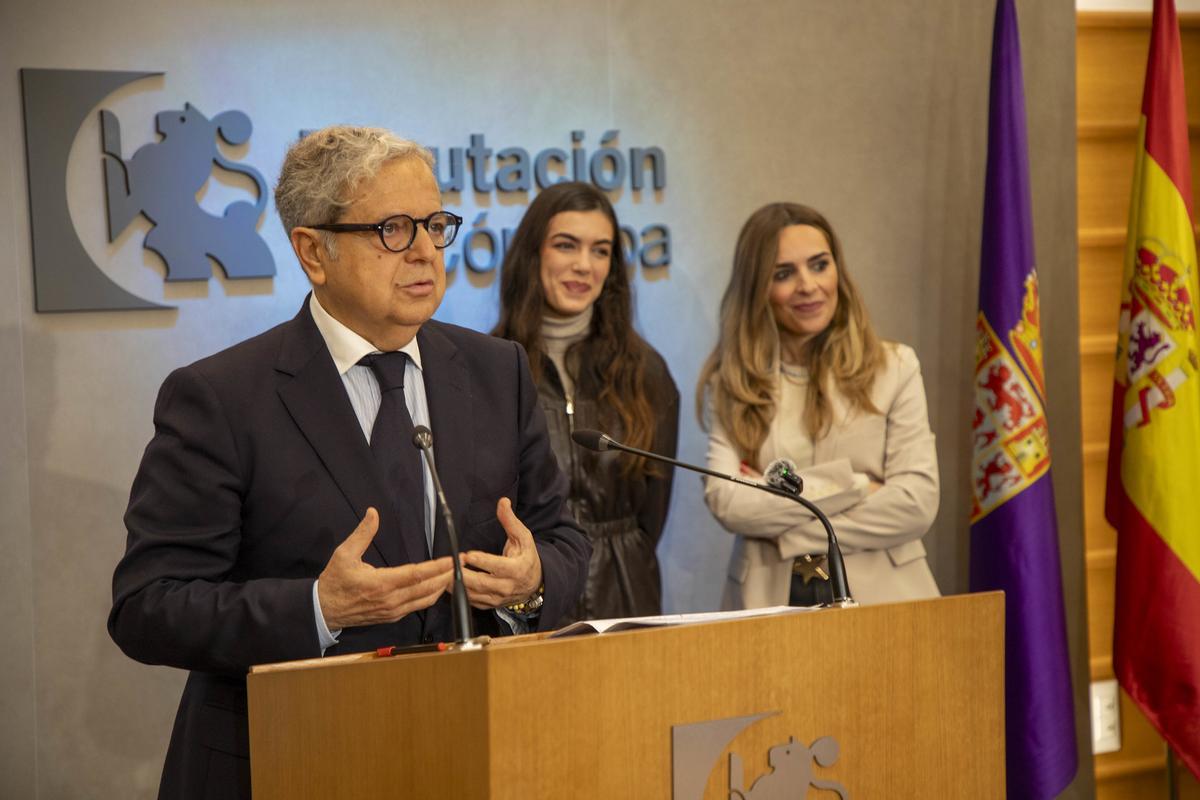 Salvador Fuentes, durante la presentación de la campaña.