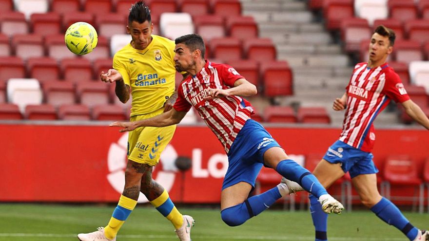 El análisis del Sporting-Las Palmas (1-0): La efectividad rojiblanca, un tiro a puerta, un gol y tres puntos