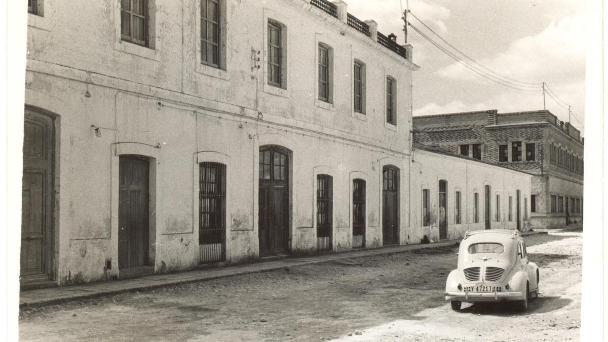 Fachada del taller de la C/Tallande, 10