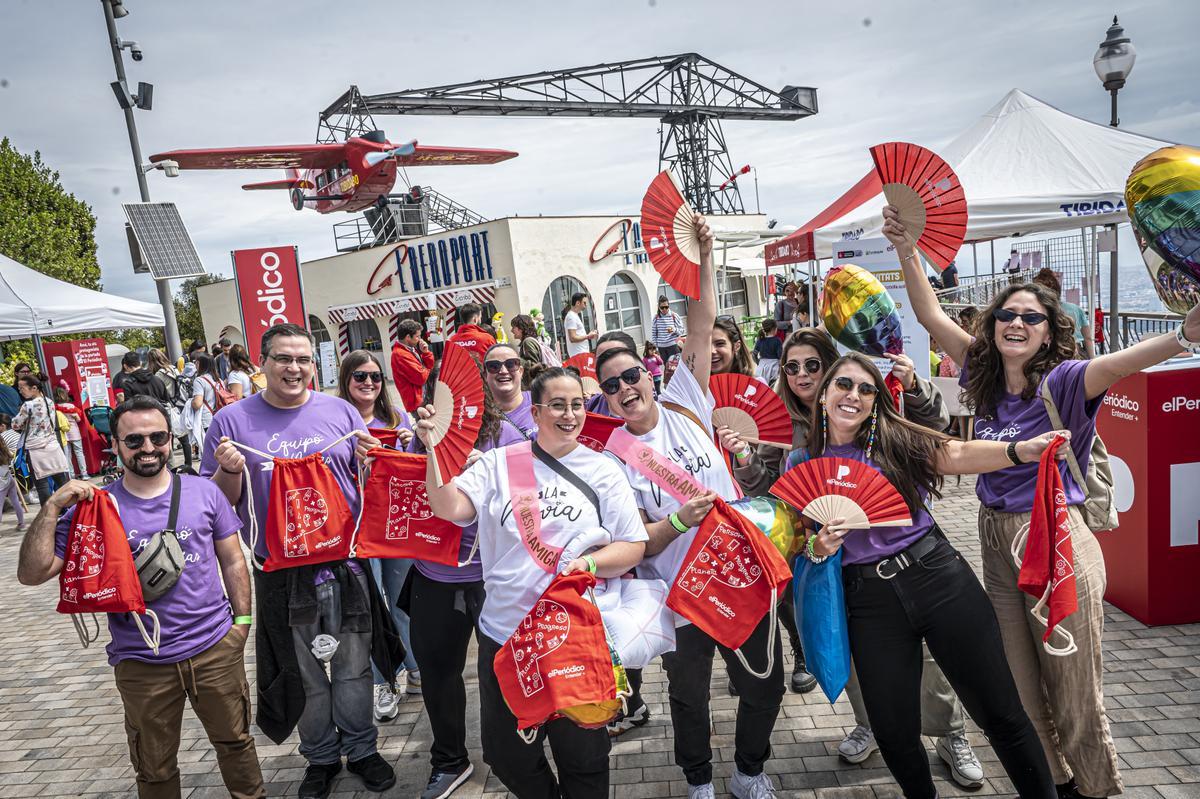 Fiesta solidaria de El Periódico en favor de Fundesplai en el Tibidabo