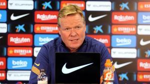Koeman, angry with the referees