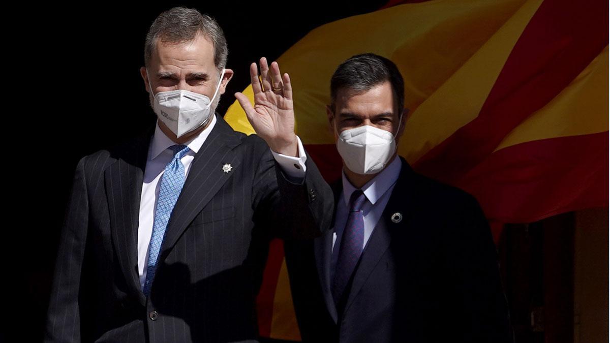 Felipe VI y Pedro Sánchez