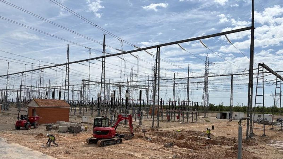 Red Eléctrica amplía la subestación de Magallón para impulsar el tejido industrial y reforzar la red de transporte en la provincia de Zaragoza