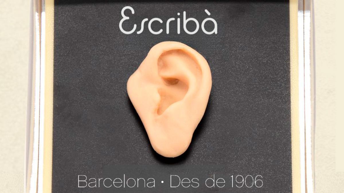 La oreja de chocolate de Escribà.