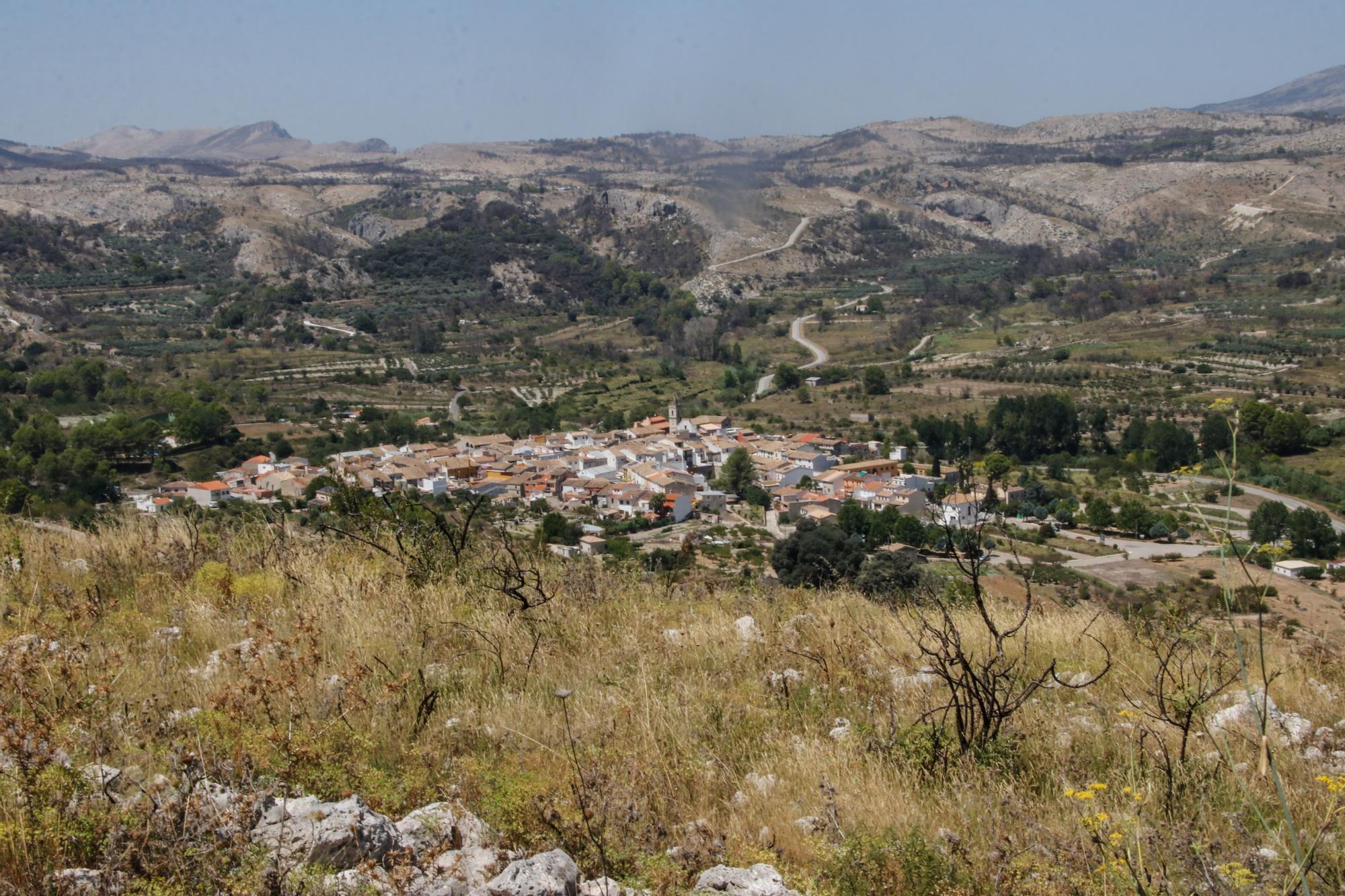 Así está el Vall d'Ebo un año después del incendio