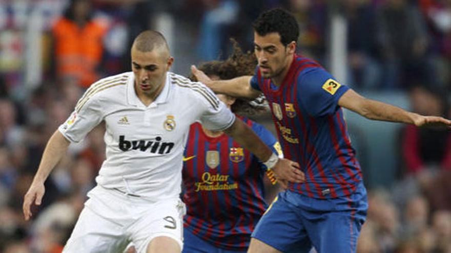 Benzema y Busquets