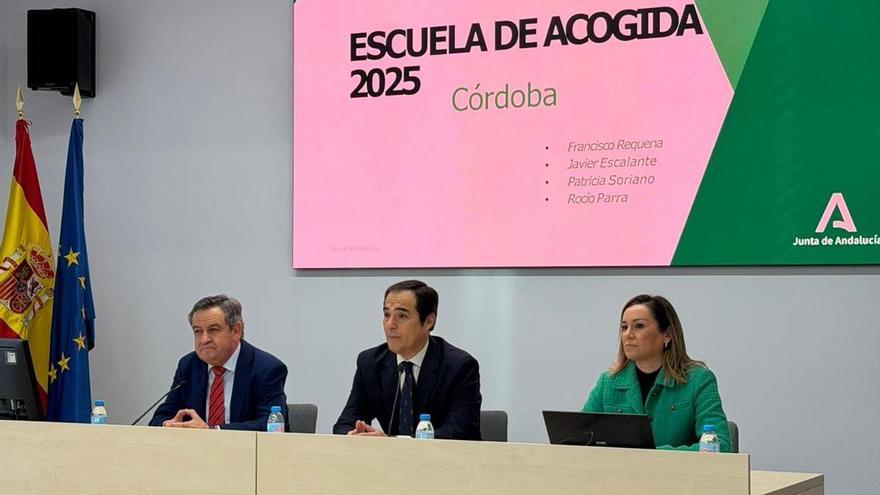 José Antonio Nieto, Raquel López y José Loaiza reciben a 60 nuevos funcionarios en Córdoba que participan en el Programa de Acogida del IAAP.