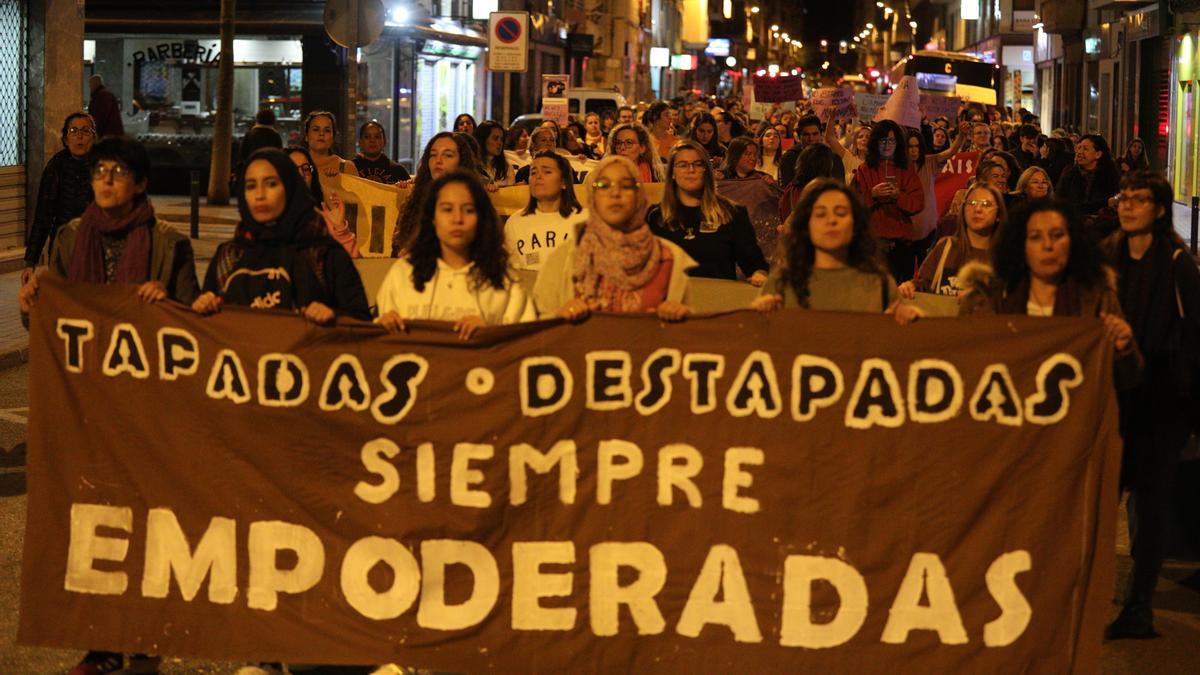 Una de las manifestaciones del año pasado.