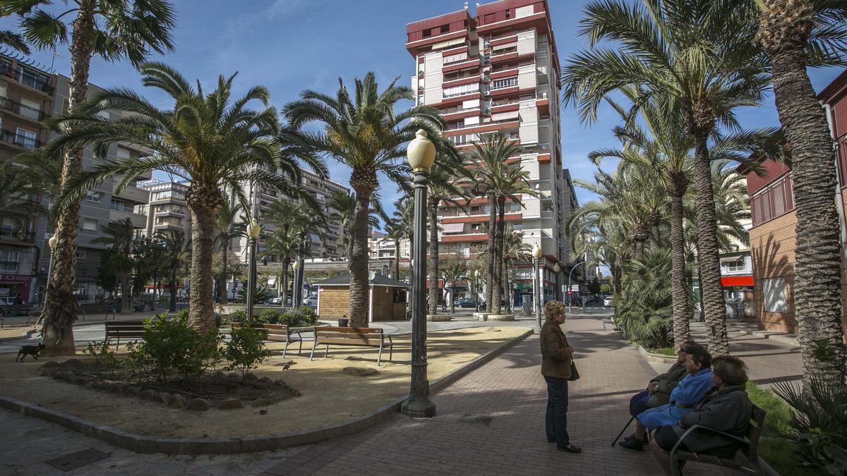 Paseo de Germanías de Elche. Antonio Amorós