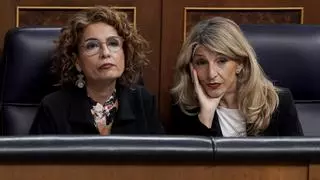 Montero y Díaz mantienen el pulso por la tributación del SMI: Sumar busca tumbar el veto de Hacienda con el PP