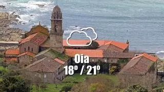 El tiempo en Oia: previsión meteorológica para hoy, martes 21 de julio